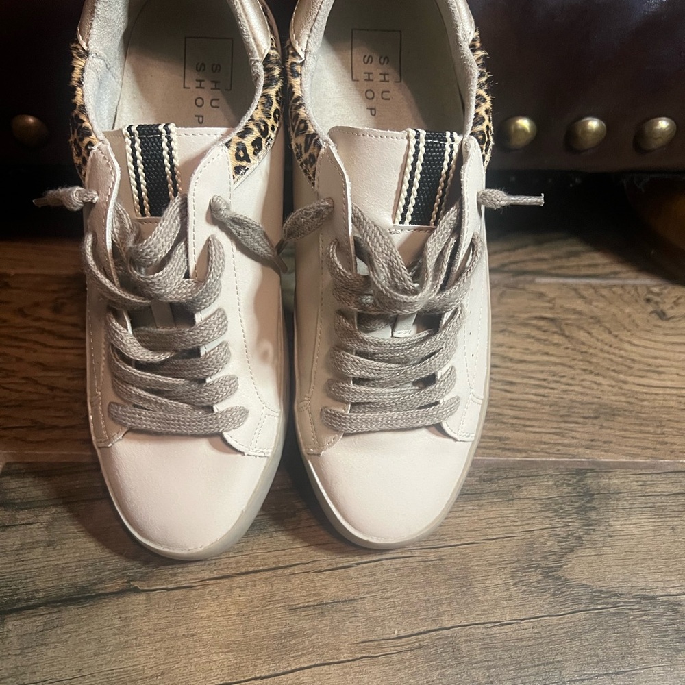 ShuShop Paisley Sneakers with small Leopard hair